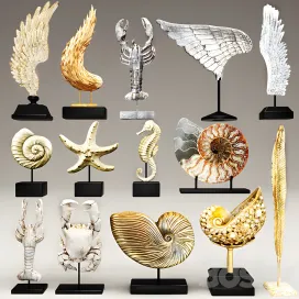 Collection of statues